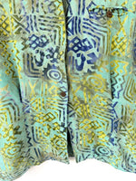 Lade das Bild in den Galerie-Viewer, Bluse Bali Batik Print 90s Mint (M-L)
