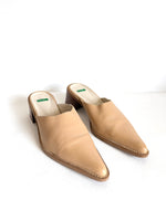 Lade das Bild in den Galerie-Viewer, *Benetton* Mules Y2K Cowboy Leder (40)
