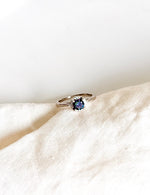 Lade das Bild in den Galerie-Viewer, *925 Sterling Silber* Vintage Ring Kristall Rainbow (56/57)

