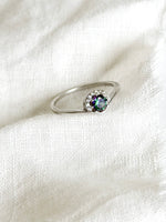 Lade das Bild in den Galerie-Viewer, *925 Sterling Silber* Vintage Ring Rainbow V (56/16)
