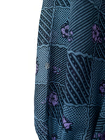 Lade das Bild in den Galerie-Viewer, RARE Cardigan Bluse 70s Ballonärmel (S)
