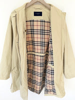Lade das Bild in den Galerie-Viewer, *Burberry* Kurzmantel Trench Klassiker Beige (M-L)
