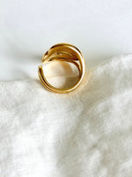 Lade das Bild in den Galerie-Viewer, Ring 14k Gold Statement Lines
