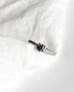 Lade das Bild in den Galerie-Viewer, *925 Sterling Silber* Vintage Ring Rainbow (55/15)
