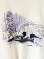 Lade das Bild in den Galerie-Viewer, Sweater 80s Wildness Canada Flieder (L)
