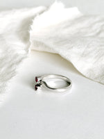 Lade das Bild in den Galerie-Viewer, *925 Sterling Silber* Vintage Ring Duo Berry (54/14)
