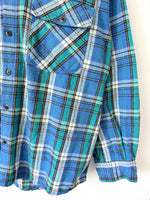 Lade das Bild in den Galerie-Viewer, Flanellhemd Overshirt Tartan Globetrotter (XL)
