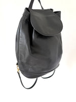 Lade das Bild in den Galerie-Viewer, *Longchamp* Rucksack Leder Schwarz
