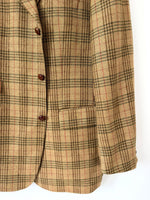 Lade das Bild in den Galerie-Viewer, *Burberry* Sakko Blazer Wolle Tartan (XL)
