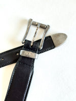 Lade das Bild in den Galerie-Viewer, *Hugo Boss* Western Gürtel Leder 90s (95-110)
