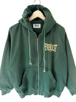 Lade das Bild in den Galerie-Viewer, *Everlast* Sweatjacke 90s Stick Grün (XL)
