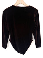 Lade das Bild in den Galerie-Viewer, *Samt* Body 90s Basic Braun (S-M)
