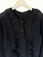 Lade das Bild in den Galerie-Viewer, *Issey Miyake* Cardigan Bluse Wave (L)
