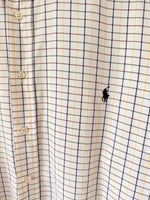 Lade das Bild in den Galerie-Viewer, *Ralph Lauren* Hemd Hellgelb Grün Karo (XL)
