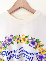 Lade das Bild in den Galerie-Viewer, *Benetton* Sweater 80s Floral Print (M-L)
