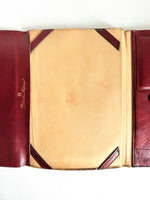 Lade das Bild in den Galerie-Viewer, *Aigner* RARE Tablet Aktentasche Leder Burgundy
