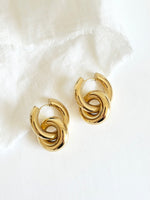 Lade das Bild in den Galerie-Viewer, Creolen 14k Gold Chunky Ring
