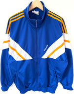 Lade das Bild in den Galerie-Viewer, *Adidas* Trainingsjacke 90s Blouson Blau Gelb (XL)
