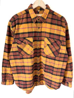 Lade das Bild in den Galerie-Viewer, Flanellhemd Overshirt Tartan Rostrot (L)
