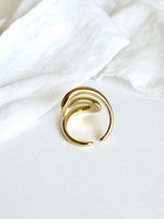 Lade das Bild in den Galerie-Viewer, Ring 14k Gold Chunky Lines
