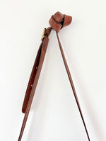 Lade das Bild in den Galerie-Viewer, *The Bridge* Ledertasche 80s Braun
