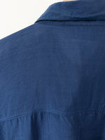 Lade das Bild in den Galerie-Viewer, *Seide* Hemd Premium Basic Dunkelblau (XL)
