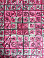 Lade das Bild in den Galerie-Viewer, *Seide* Tuch Handpainted Psychedelic Print
