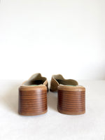 Lade das Bild in den Galerie-Viewer, *Benetton* Mules Y2K Cowboy Leder (40)
