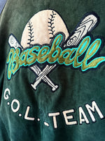 Lade das Bild in den Galerie-Viewer, RAEE Lederjacke Varsity 80s Baseball (S-M)
