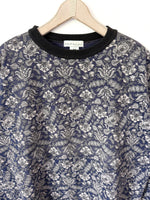Lade das Bild in den Galerie-Viewer, Sweater 80s Bohemian Paisley Print (L)
