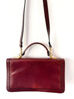 Lade das Bild in den Galerie-Viewer, Leder Tasche Classic 80s Burgundy
