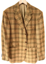 Lade das Bild in den Galerie-Viewer, *Burberry* Sakko Blazer Wolle Tartan (XL)
