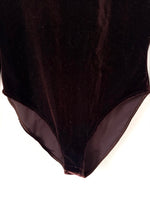 Lade das Bild in den Galerie-Viewer, *Samt* Body 90s Basic Braun (S-M)
