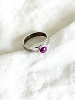 Lade das Bild in den Galerie-Viewer, *925 Sterling Silber* Vintage Bandring Berry (56/16)
