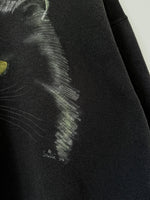 Lade das Bild in den Galerie-Viewer, Sweater 1994 Hanes Katzen Print (XL)

