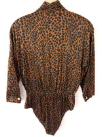 Lade das Bild in den Galerie-Viewer, *Seide* Body 80s Leo Print (S-M)
