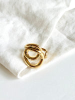 Lade das Bild in den Galerie-Viewer, Ring 14k Gold Statement Lines
