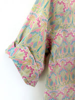 Lade das Bild in den Galerie-Viewer, Bluse Jugendstil Print Pastell (S-M)
