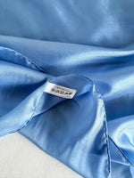 Lade das Bild in den Galerie-Viewer, *Seide* Tuch 80s Premium Basic Hellblau

