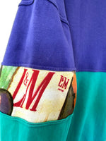 Lade das Bild in den Galerie-Viewer, *L&amp;M* Sweater 80s Merch Lila (L-XL)
