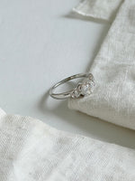 Lade das Bild in den Galerie-Viewer, *925 Sterling Silber* Vintage Ring Kristall (52/12)
