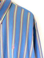 Lade das Bild in den Galerie-Viewer, *Ralph Lauren* Hemd Pastell Nadelstreifen Pink (XXL)
