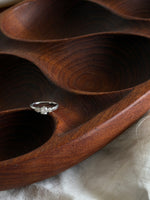 Lade das Bild in den Galerie-Viewer, *925 Sterling Silber* Vintage Ring Kristall (52/12)
