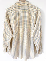 Lade das Bild in den Galerie-Viewer, *Ralph Lauren* Hemd Hellgelb Grün Karo (XL)
