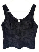 Lade das Bild in den Galerie-Viewer, *Madeleine* Bralette Top Stickerei (85 B)
