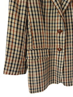 Lade das Bild in den Galerie-Viewer, *DAKS Signature* Blazer Wolle Iconic Tartan (M-L)
