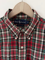 Lade das Bild in den Galerie-Viewer, *Ralph Lauren* Hemd Tartan Karo Rot Grün (L)
