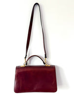 Lade das Bild in den Galerie-Viewer, Leder Tasche Classic 80s Burgundy
