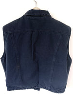 Lade das Bild in den Galerie-Viewer, *Globetrotter* Sherpa Jeansweste Denim Teddy (M)

