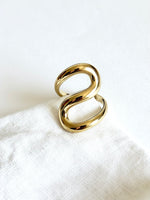 Lade das Bild in den Galerie-Viewer, Ring 14k Gold Chunky Lines
